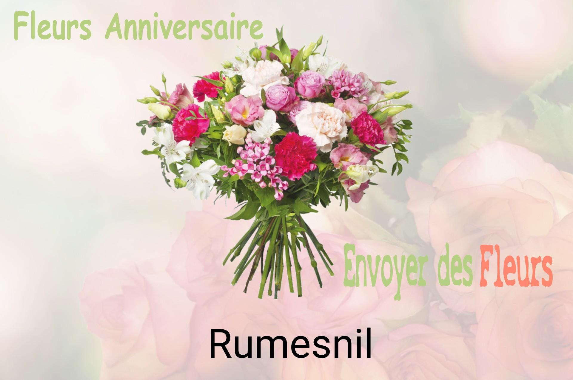 Bouquet de fleurs d’anniversaire livré à Rumesnil